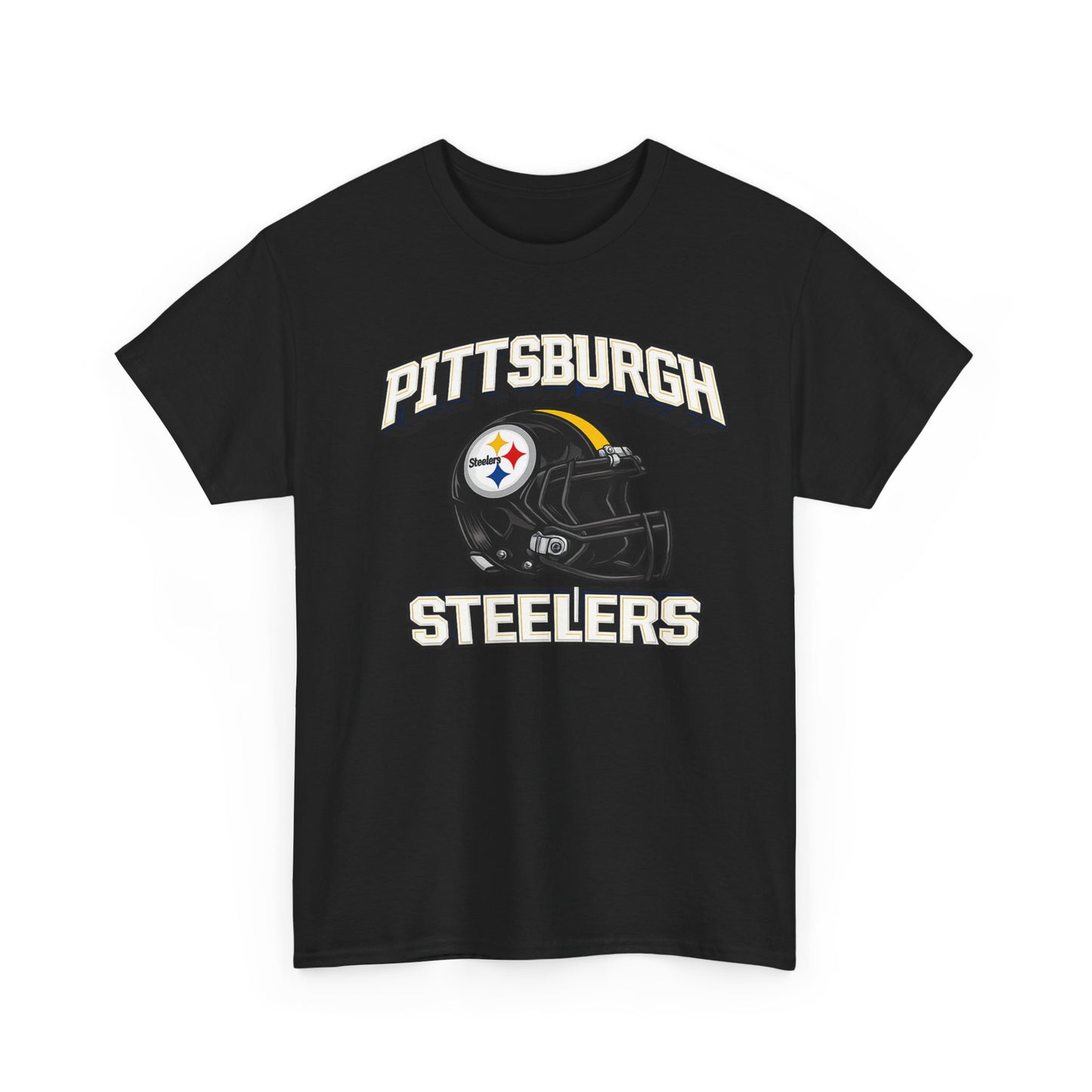Pittsburgh Steelers Vintage Helmet T‑Shirt