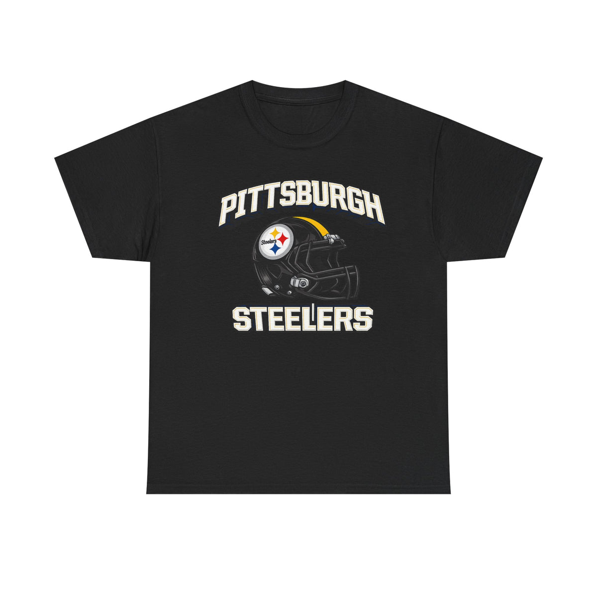 Pittsburgh Steelers Vintage Helmet T‑Shirt