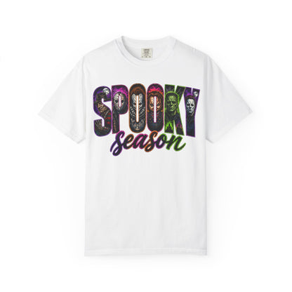 Spooky Season T-Shirt — Halloween Horror Movie Montage Tee