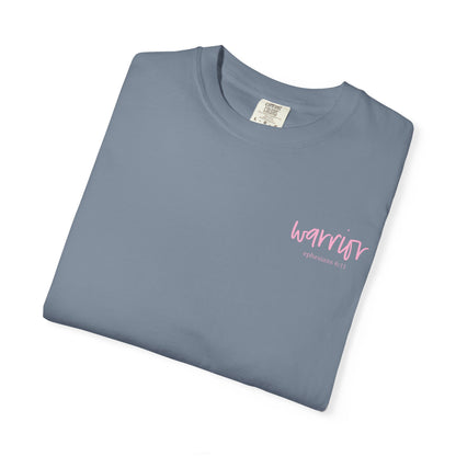T-Shirt — PMOS Warrior Floral Uterus Support Tee
