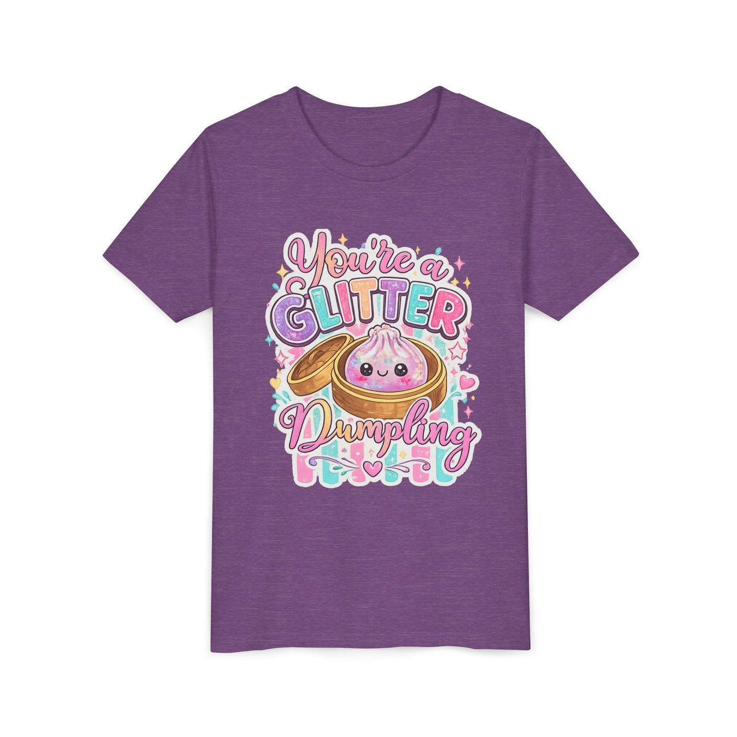 Youth Tee — "You're a Glitter Dumpling" Cute Kawaii Dumpling Shirt
