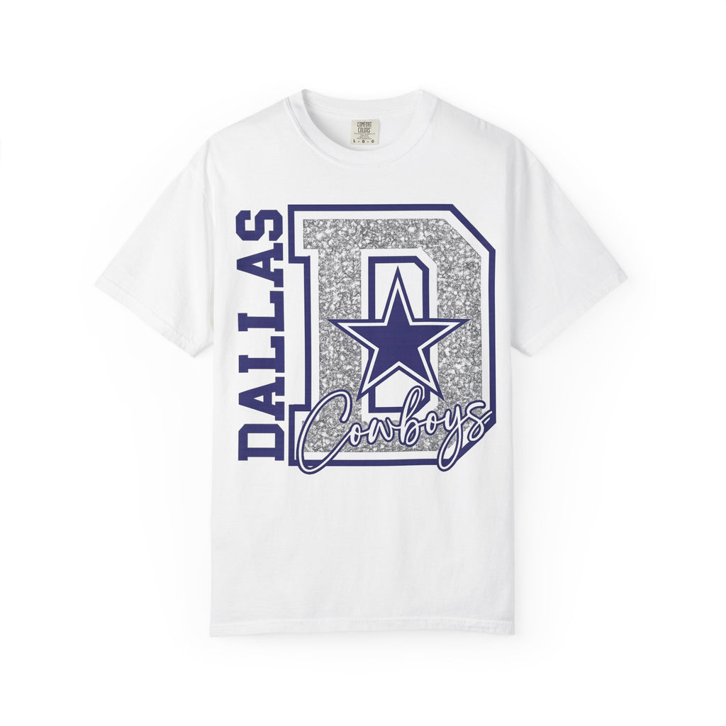 Dallas Cowboys Glitter D Block T-Shirt