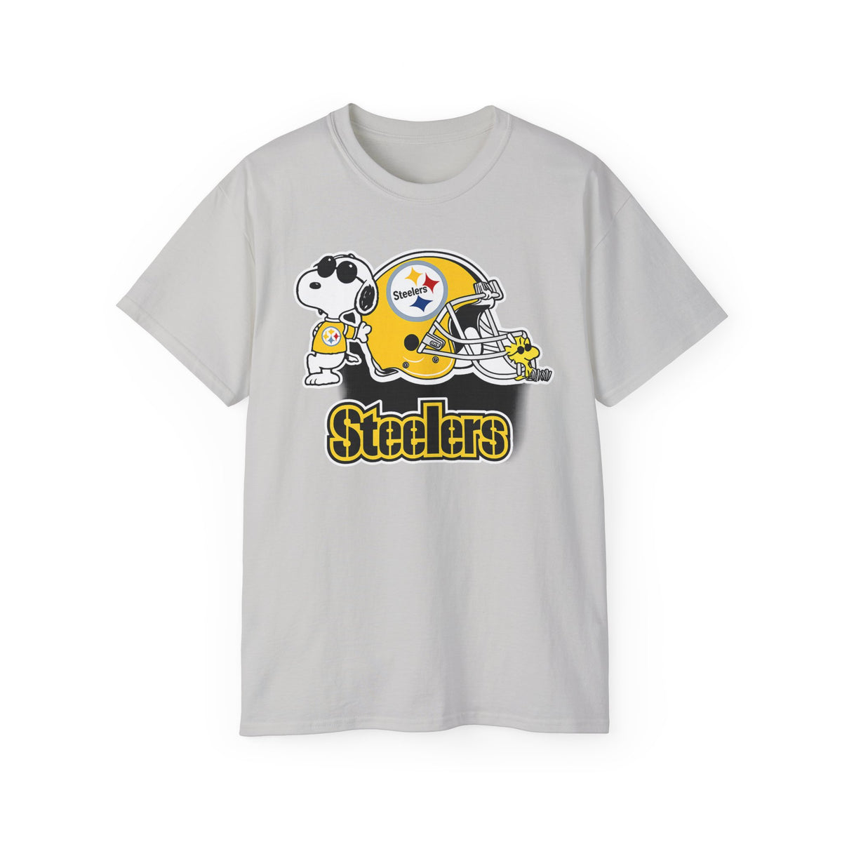 Steelers Snoopy Football Tee — Vintage Peanuts Helmet Tee