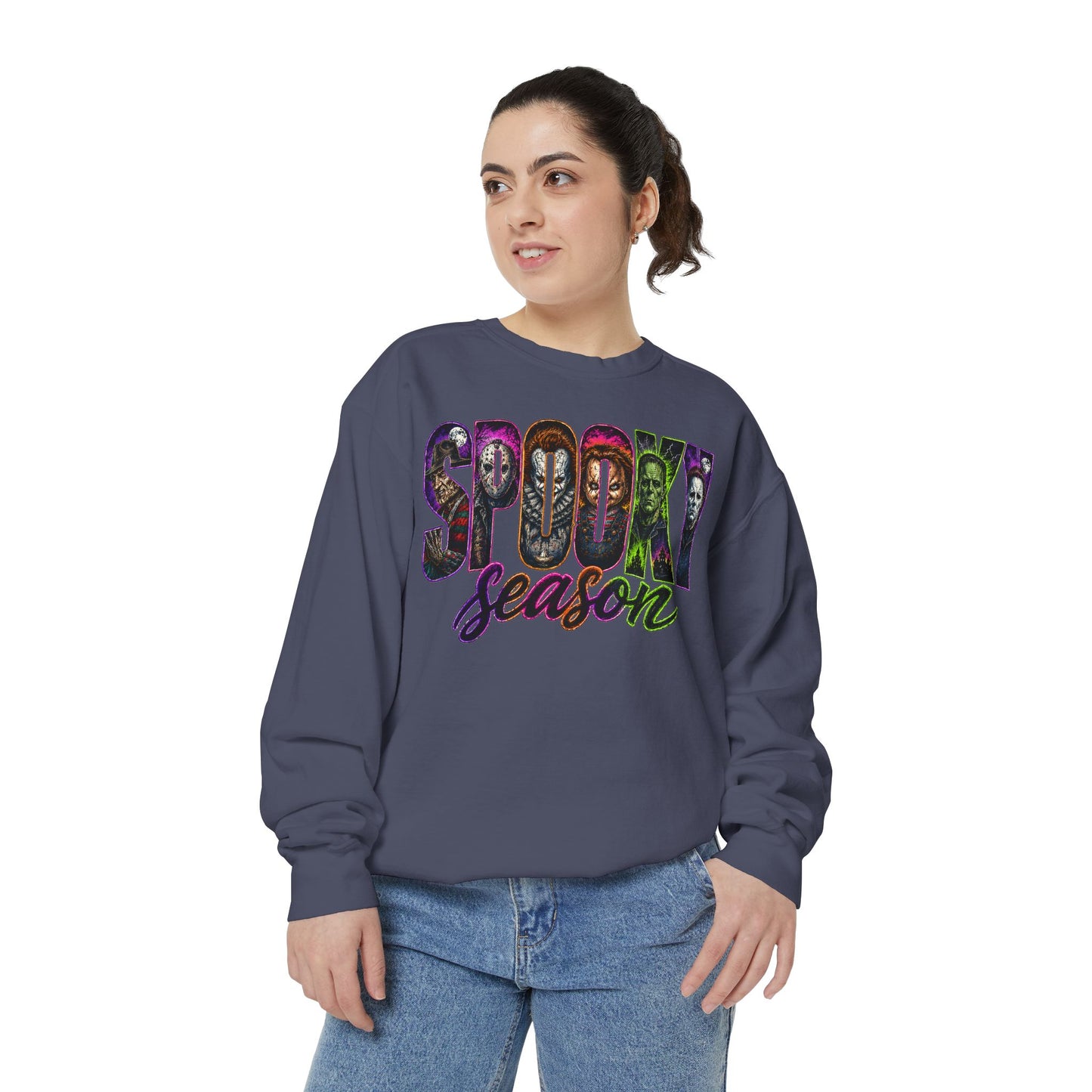 Spooky Season Sweatshirt – Halloween Graphic Crewneck