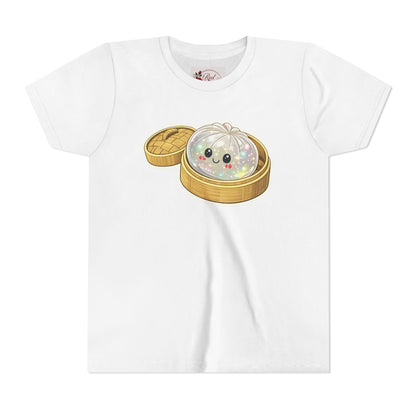 Youth Tee — Cute Glitter Dumpling Kids T‑Shirt ("You're a Glitter Dumpling")