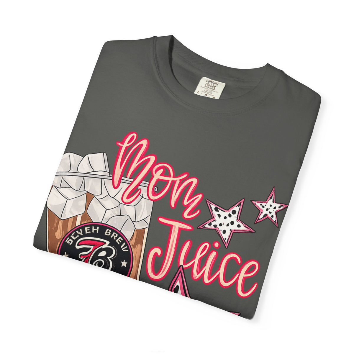 Mom Juice T-Shirt — Retro Milkshake Graphic Tee for Moms
