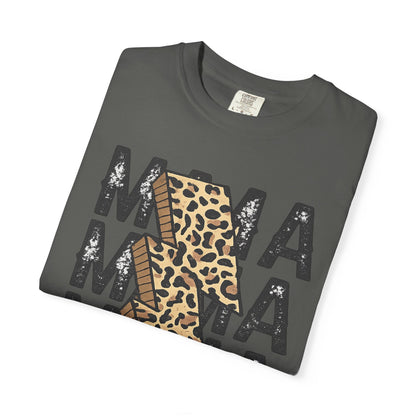 Mama Leopard Lightning Bolt T-Shirt