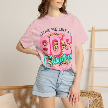 90s Country Song T-Shirt — "Love Me Like a 90s Country Song" Retro Graphic Tee