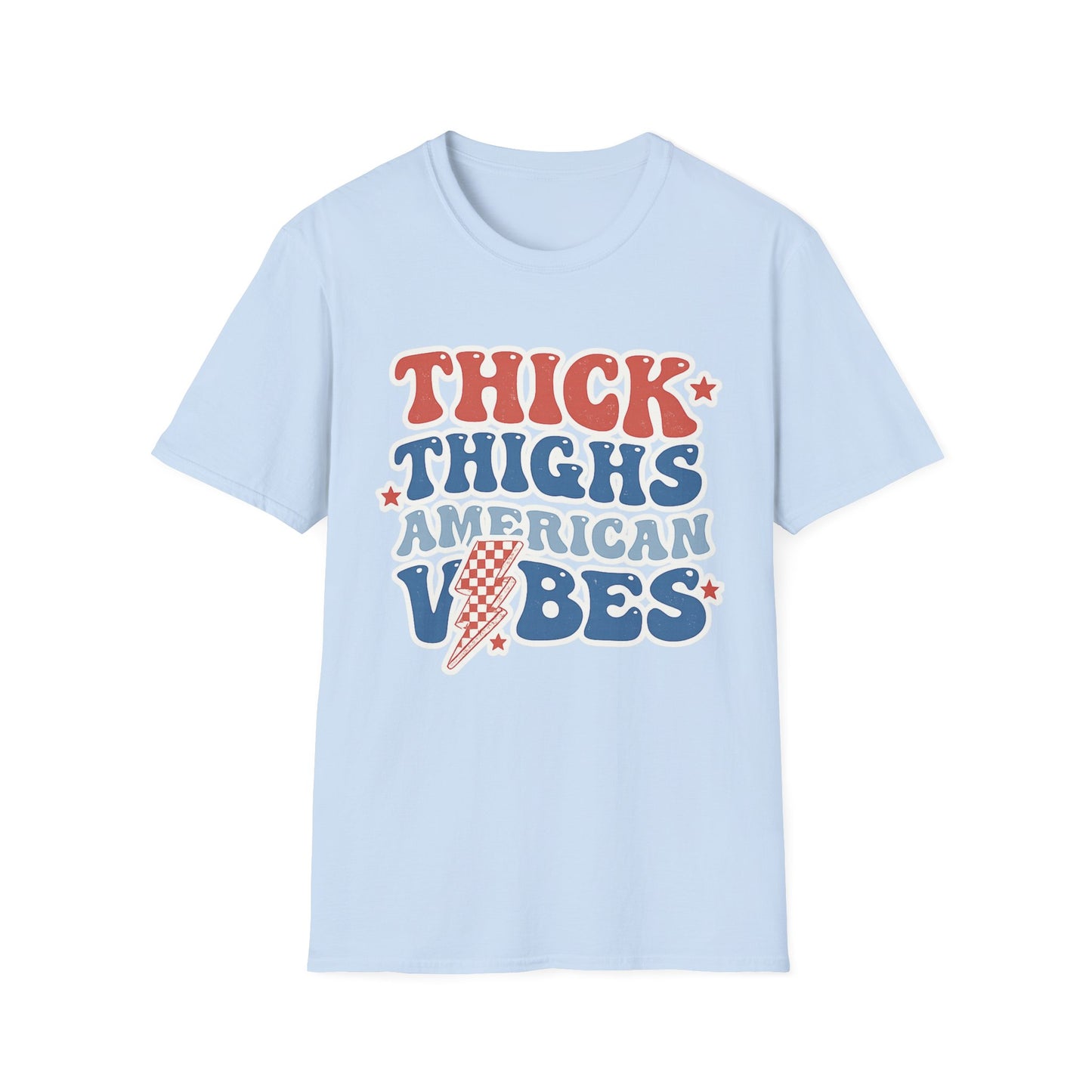Thick Thighs American Vibes T-Shirt