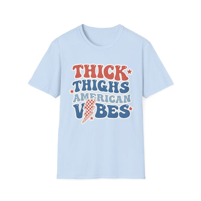 Thick Thighs American Vibes T-Shirt