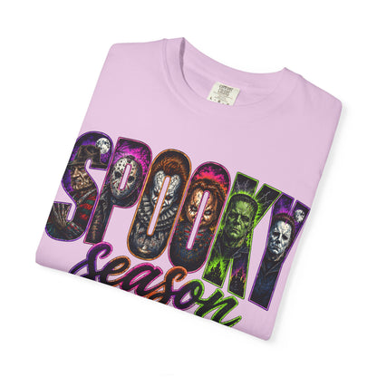 Spooky Season T-Shirt — Halloween Horror Movie Montage Tee