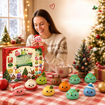 Christmas Mystery Dumpling Stress Relief Toy